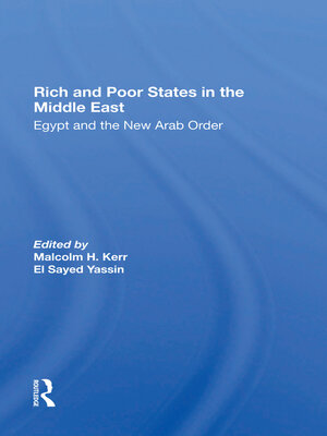 cover image of Rich and Poor States In the Middle East